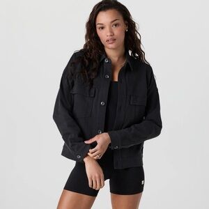 BDG urban outfitters black jean jacket